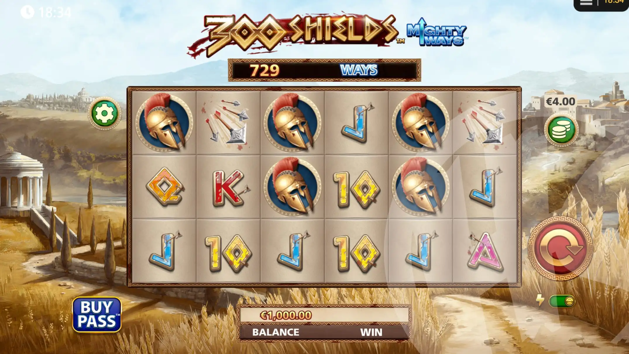 300 Shields Mighty Ways Slot Review pic 8